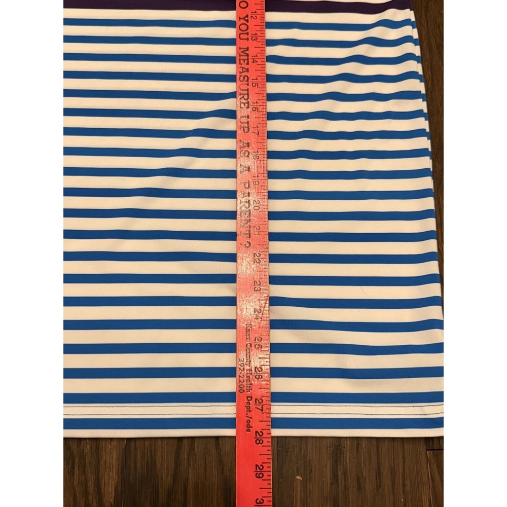 Puma Golf Mens Polo Shirts Striped Performance Dry Cell Blue Small - Picture 9 of 16